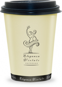 eleganza vietato take away cup