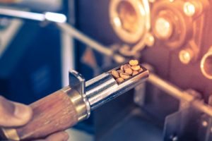 roasting coffee beans
